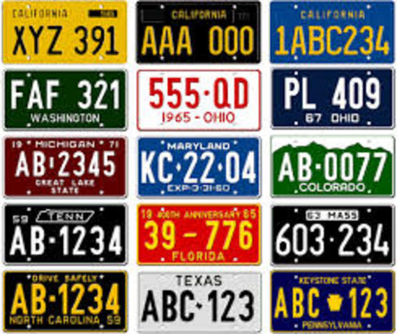 License plates