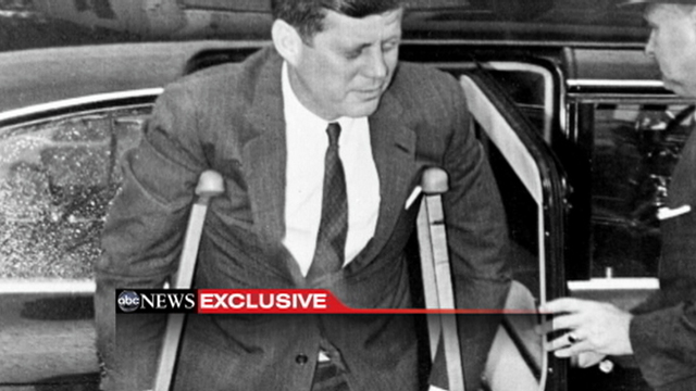 J.F.K goes into second back surgery, almost dieing in the process.