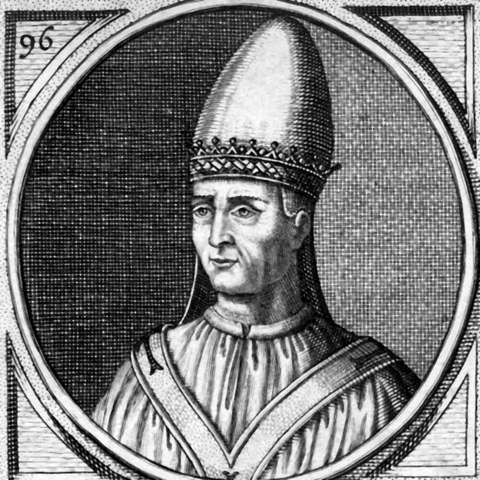 Pope Stephon II travels to France