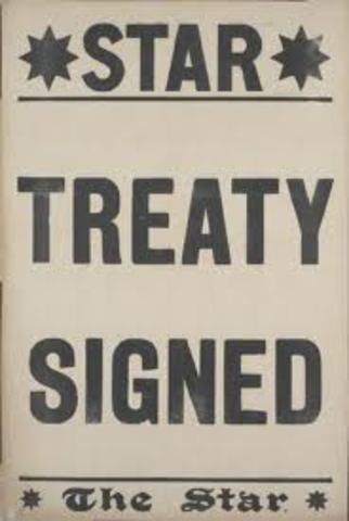 Treaty of Versailles is signed
