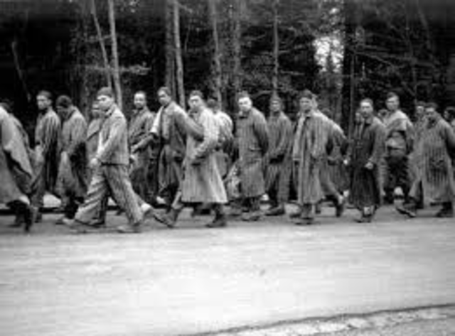 Death March of inmates of Buchenwald