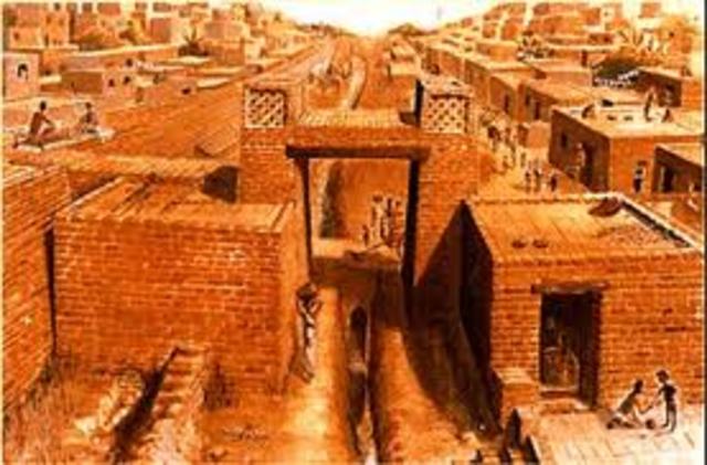 وہاں پر لوگ پکے گھروں میں رہتے تھے۔