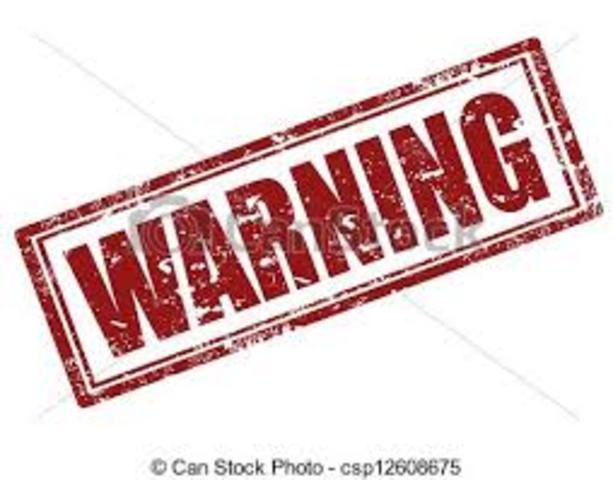 Warning