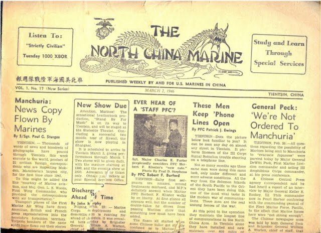 50,000 US Marines were sent to North China