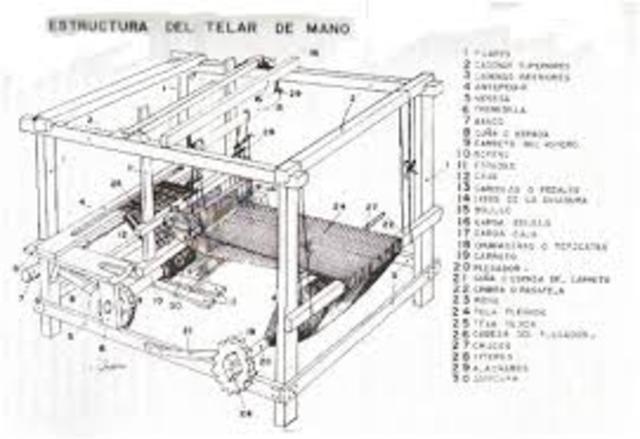 Joseph Marie Charles y su telar.