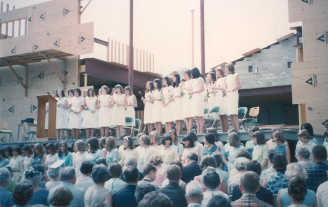 St. Mary's is re-built.