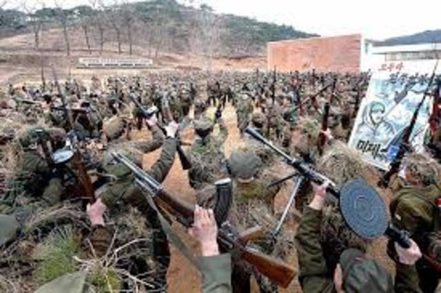 North and South Korea Declare War