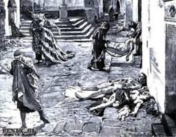 estadistica y la peste