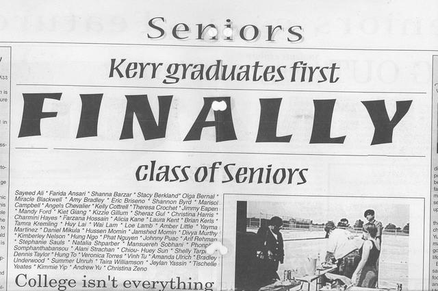 First graduating class