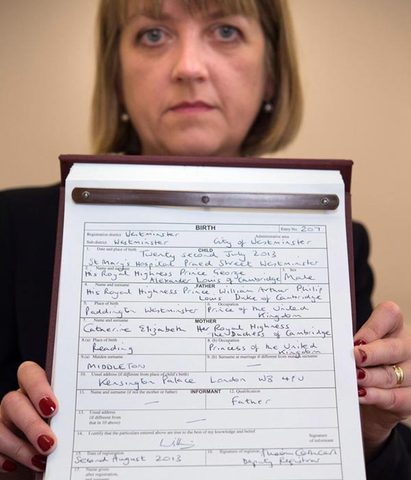 Registro de nacimiento