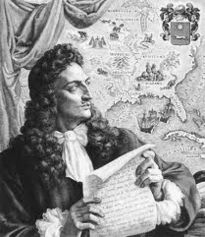 La Salle claims Louisiana