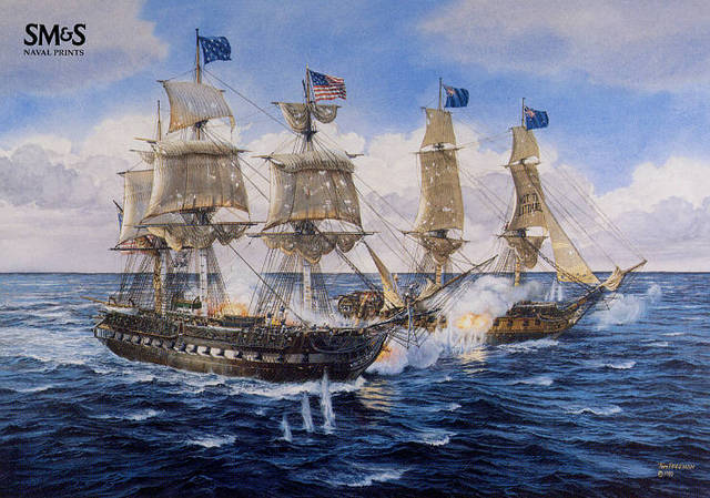 USS Constitution scores a Victory