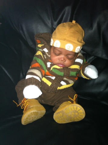 My little brother Jaray was born