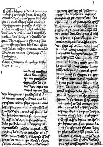 Primer catálogo de tipos