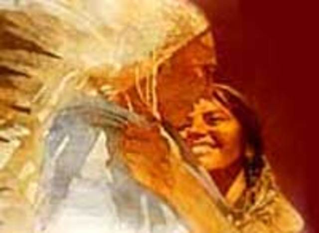 Sacagawea reunites with her brother