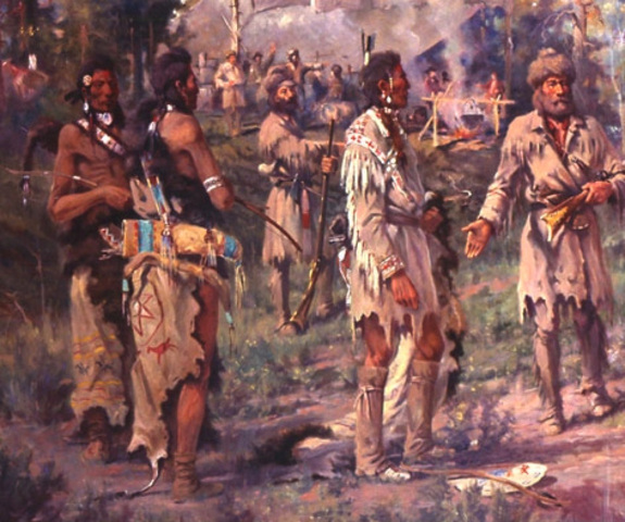 The Corps meets the Nez Perce