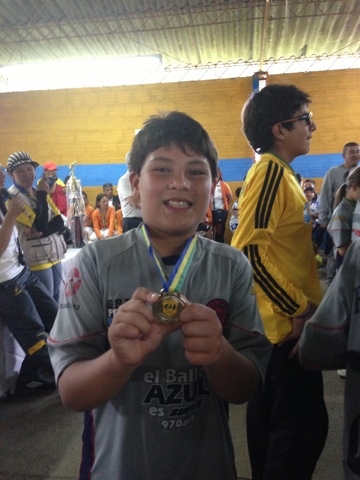 my first fotball match won