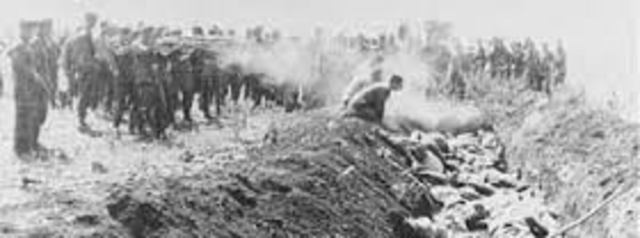 Gas begins to kill Jews