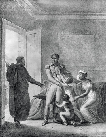 Touissant l'Ouverture fled but was recaptured.