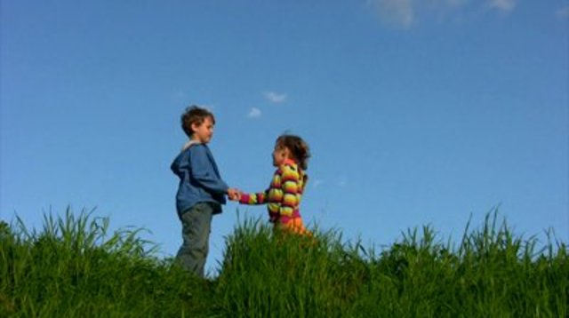 Rudy meets Liesel and they become best friends