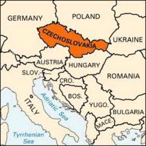 Germans occupy Czechoslovakia