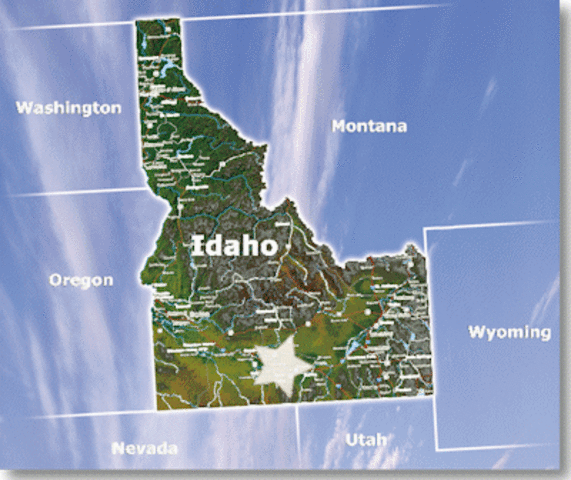 Crossing the Bitteroot Mountains With Inidians in Idaho