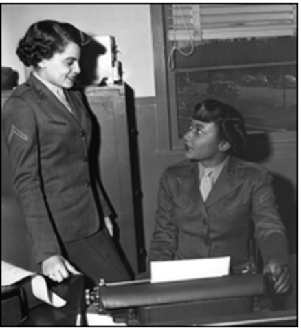 First black female Marine