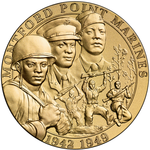 Montford Point Marines Receive Congressional Gold Medal