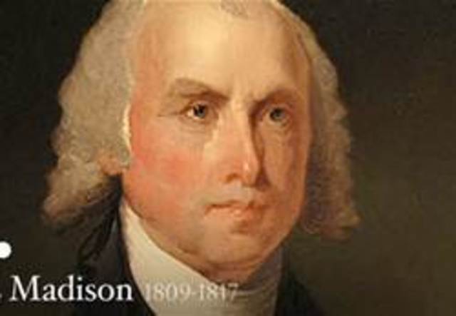 President Madison takes office