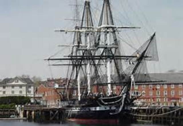 Uss constitution sores a victory