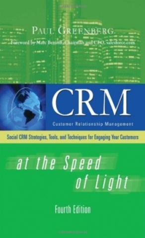 Гринберг выпустил книгу «CRM at the Speed of Light»