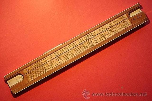 INVENCION DE LA REGLA DE CALCULO