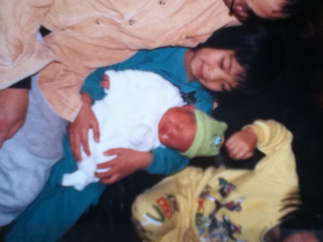 Baby sister was born