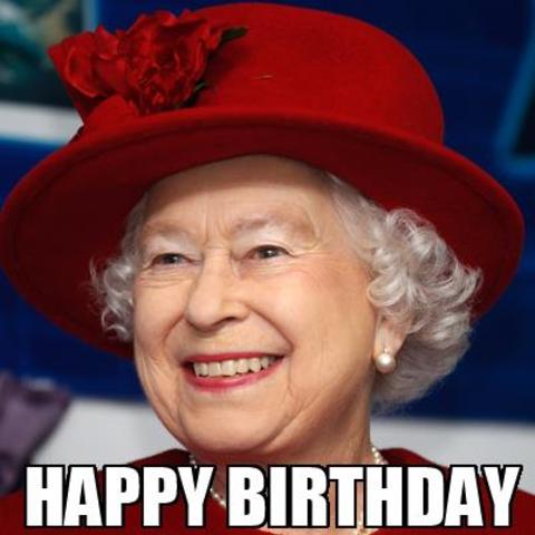 Birthday of oueen Elizabeth