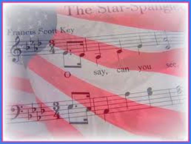 Writing of the Star Spangled Banner