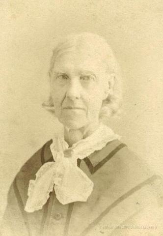 Angelina Grimke, first woman to speak to US legislative body