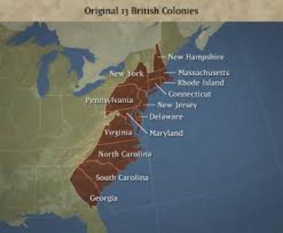 Original Thirteen Colonies