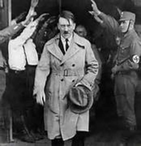 March 21 - Hitler is named Chancellor of Germany