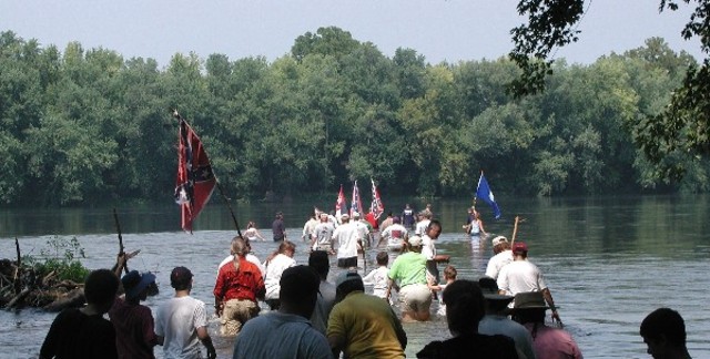 Crossing the Potamac River
