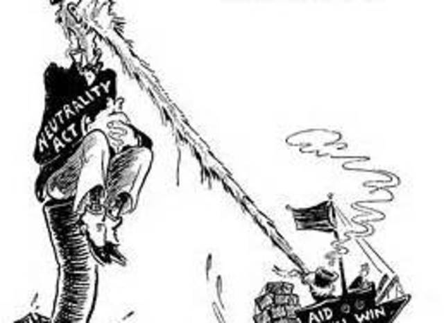 Neutrality Acts passed by US Congress
