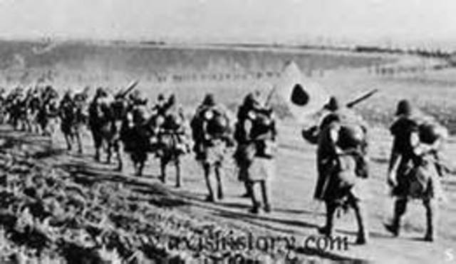 Militarist take control of Japanese Government