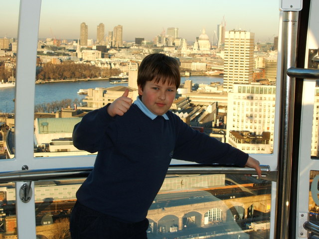 Riccardo's first time in London