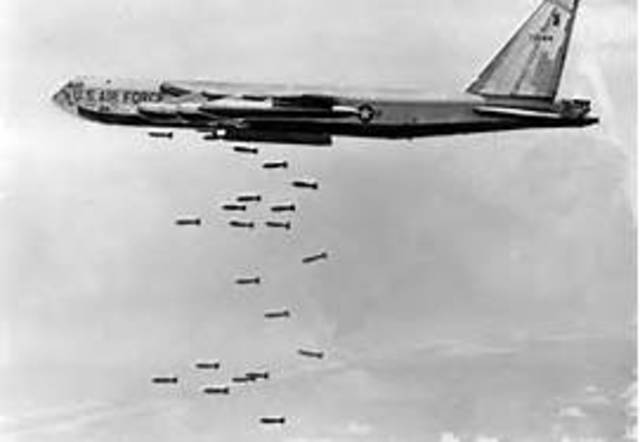 B-52's Bomb North Vietnam