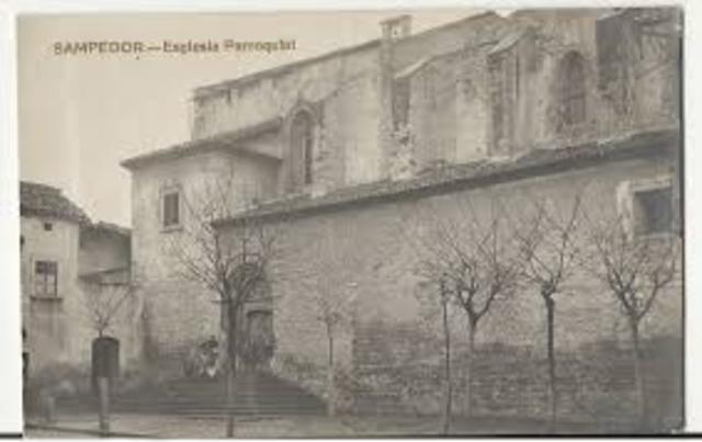 Donació de l'esglesia (Santpedor)