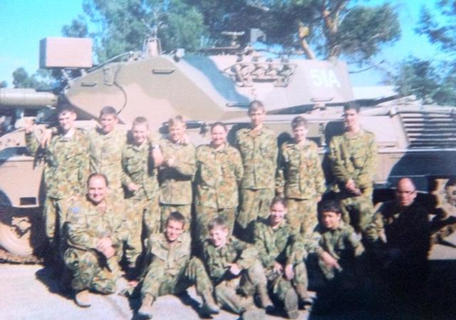 Joined Australian Army Cadets