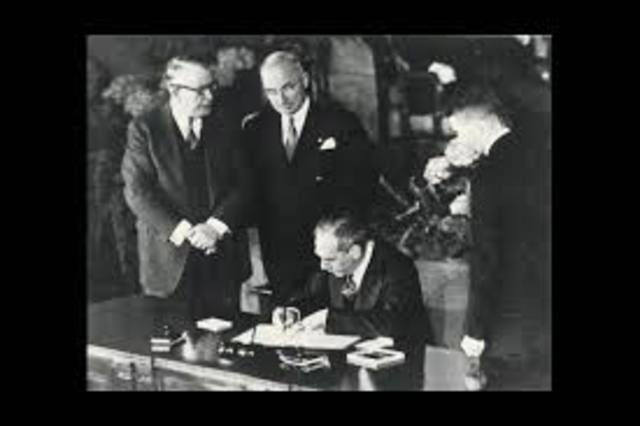 NATO treaty signed