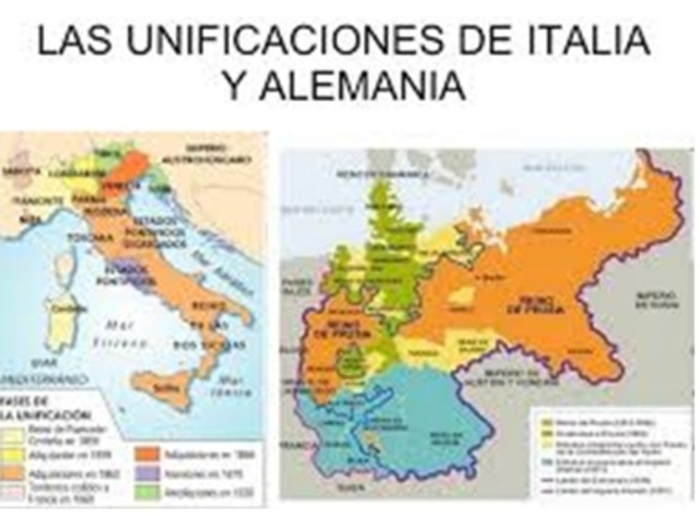 UNIFICACIÓN DE ITALIA Y ALEMANIA