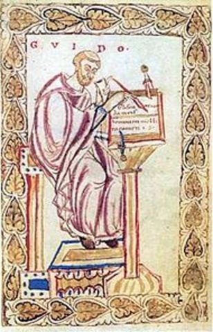 GUIDO D'AREZZO (991-1050)