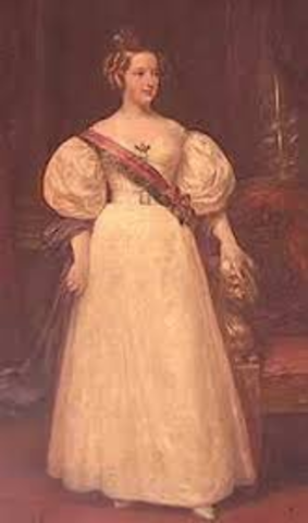 Juramento solene de D. Maria II da Carta Constitucional.