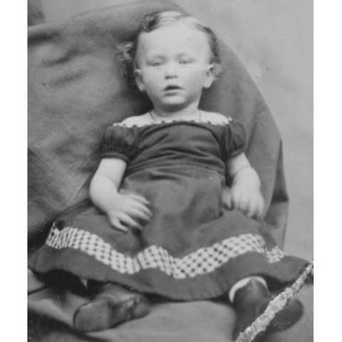 Marriage recorded for Joseph Saberton and Caroline McFalls. He has not been found in 1870 census. They had three kids to.